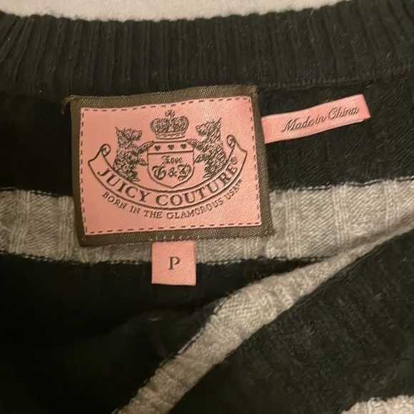 Vintage Juicy Couture off shoulder cashmere sweater dress - Picture 4 of 6